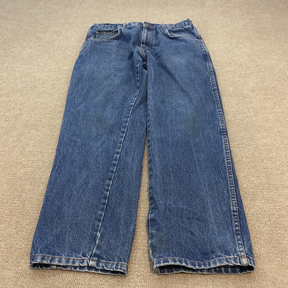 Walls FR0553955W Jeans Men 34 Fits 33x28 Blue Med Wash Relaxed Straight FR Denim